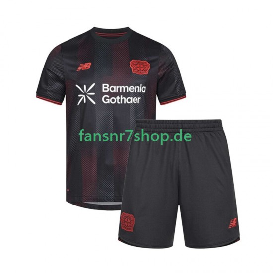 Bayer 04 Leverkusen fußball trikot Kinder Heim 2025-2026 Kurzarm Bayer 04 Leverkusen fußball trikot Kinder Heim 2025-2026 Kurzarm
