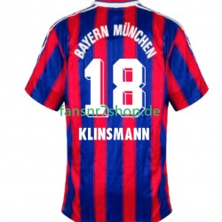 FC Bayern München fußball trikot Klinsmann 18 1995 1997 Herren Heim Retro Kurzarm FC Bayern München fußball trikot Klinsmann 18 1995 1997 Herren Heim Retro Kurzarm