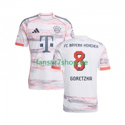 FC Bayern München fußball trikot Leon Goretzka 8 Herren Auswärts 2025-2026 Kurzarm FC Bayern München fußball trikot Leon Goretzka 8 Herren Auswärts 2025-2026 Kurzarm