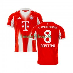 FC Bayern München fußball trikot Leon Goretzka 8 Herren Heim 2025-2026 Kurzarm FC Bayern München fußball trikot Leon Goretzka 8 Herren Heim 2025-2026 Kurzarm