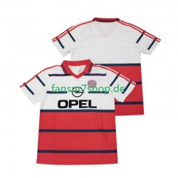 FC Bayern München fußball trikot 1998 Herren Auswärts Retro 1999 Kurzarm