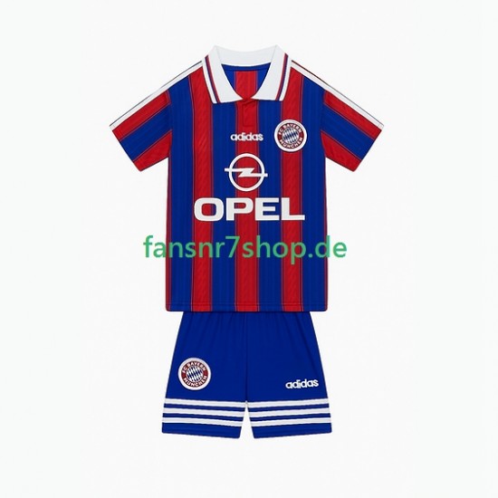 FC Bayern München fußball trikot 1995 1997 Kinder Heim Retro Kurzarm