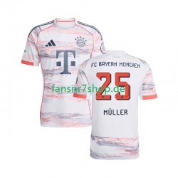 FC Bayern München fußball trikot Thomas Muller 25 Herren Auswärts 2025-2026 Kurzarm