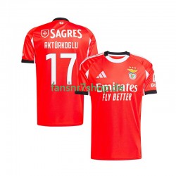 Benfica fußball trikot Kerem Akturkoglu 17 Herren Heim 2025-2026 Kurzarm