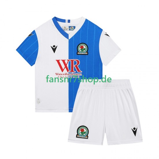 fußball trikot Blackburn Rovers Kinder Heim 2025-2026 Kurzarm