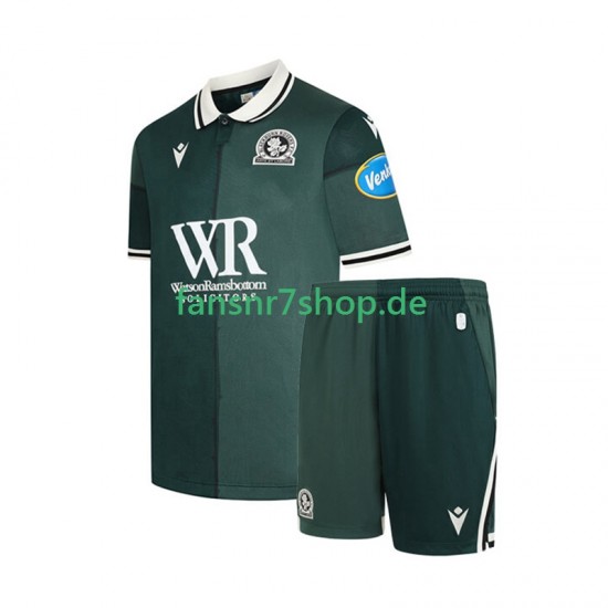 fußball trikot Blackburn Rovers Kinder Ausweich 2025-2026 Kurzarm