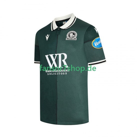 fußball trikot Blackburn Rovers Herren Ausweich 2025-2026 Kurzarm