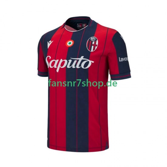 fußball trikot Bologna Herren Heim 2025-2026 Kurzarm