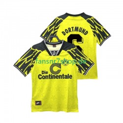 Borussia Dortmund fußball trikot SAMMER 6 1995 Herren Heim Retro 1994 Kurzarm