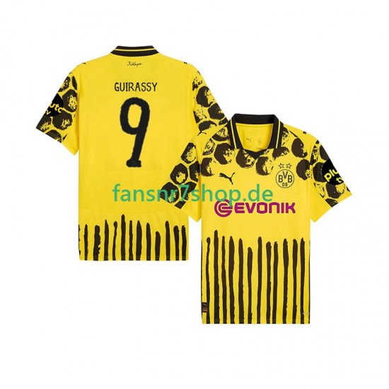 Borussia Dortmund fußball trikot Serhou Guirassy 9 FIFA CWC Herren Heim 2025 Kurzarm