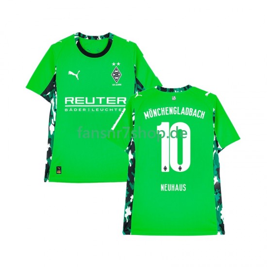 Borussia Mönchengladbach fußball trikot Florian Neuhaus 10 Herren Auswärts 2025-2026 Kurzarm