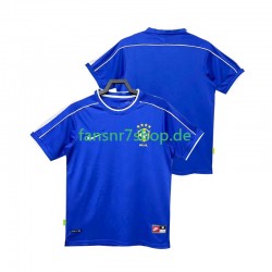 Brasilien fußball trikot 1998 Herren Auswärts Retro Kurzarm Brasilien fußball trikot 1998 Herren Auswärts Retro Kurzarm
