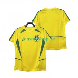 Brasilien fußball trikot 2002 Herren Heim Retro Kurzarm Brasilien fußball trikot 2002 Herren Heim Retro Kurzarm
