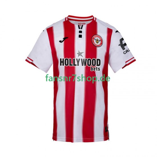 fußball trikot Brentford Herren Heim 2025-2026 Kurzarm