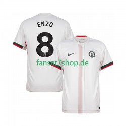 Chelsea fußball trikot Enzo Fernandez 8 Herren Auswärts 2025-2026 Kurzarm Chelsea fußball trikot Enzo Fernandez 8 Herren Auswärts 2025-2026 Kurzarm