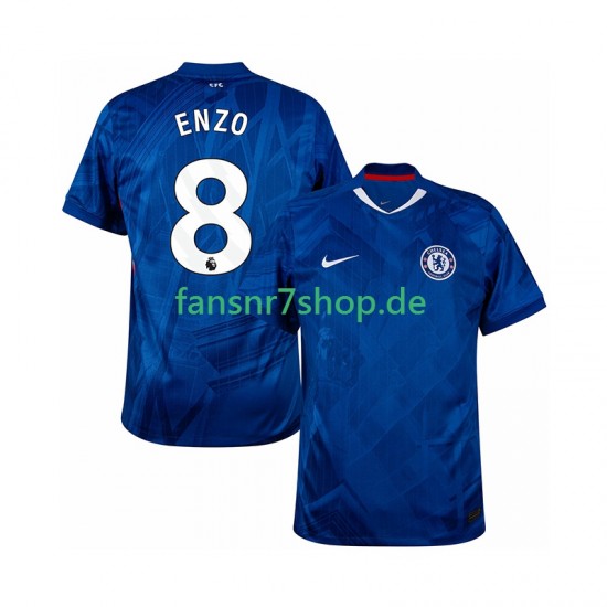Chelsea fußball trikot Enzo Fernandez 8 Herren Heim 2025-2026 Kurzarm