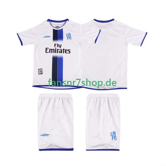 Chelsea fußball trikot 2003 Kinder Auswärts Retro 2004 Kurzarm