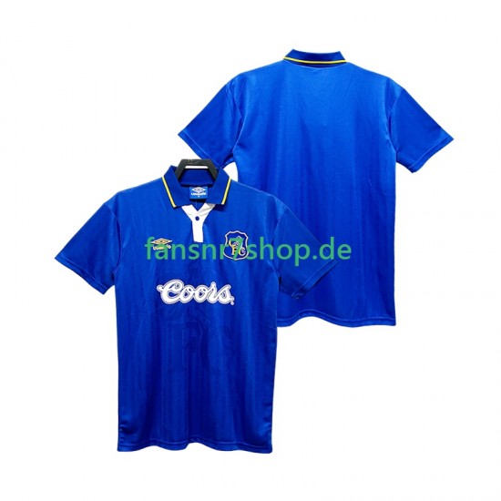Chelsea fußball trikot 1995 1997 Herren Heim Retro Kurzarm