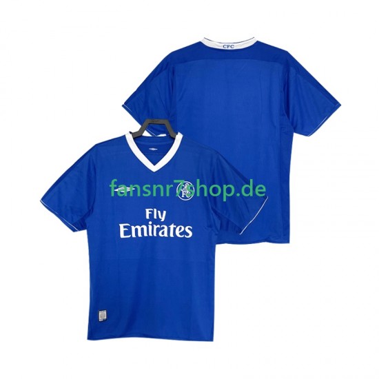 Chelsea fußball trikot 2003 2005 Herren Heim Retro Kurzarm