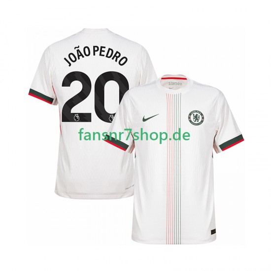 Chelsea fußball trikot joao pedro 20 Herren Auswärts 2025-2026 Kurzarm