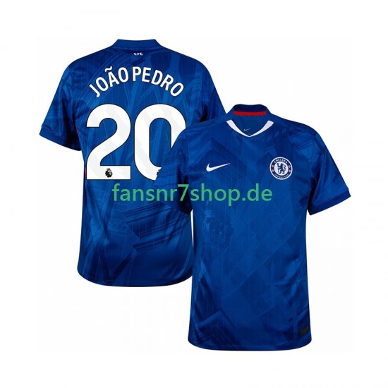 Chelsea fußball trikot joao pedro 20 Herren Heim 2025-2026 Kurzarm