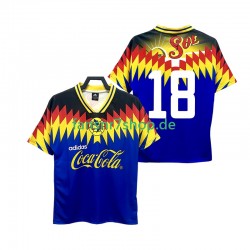 Club América fußball trikot 18 1995 Herren Auswärts Retro Kurzarm