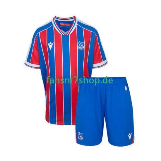 Crystal Palace fußball trikot Kinder Heim 2025-2026 Kurzarm