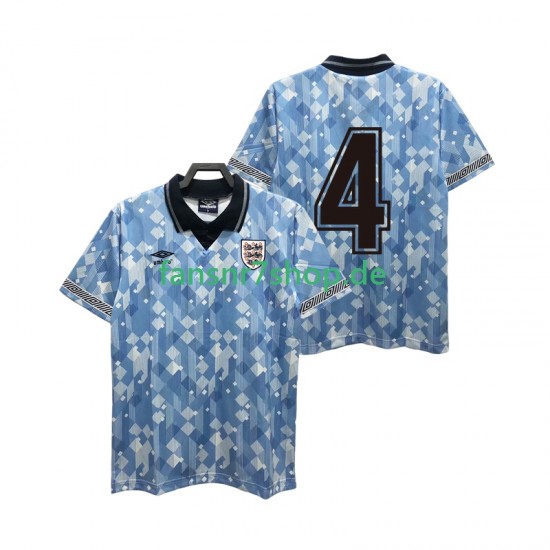 England fußball trikot 4 Herren Ausweich Retro 1990 Kurzarm