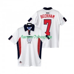 England fußball trikot BECKHAM 7 1998 Herren Heim Retro Kurzarm