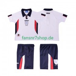 England fußball trikot 1998 Kinder Heim Retro Kurzarm