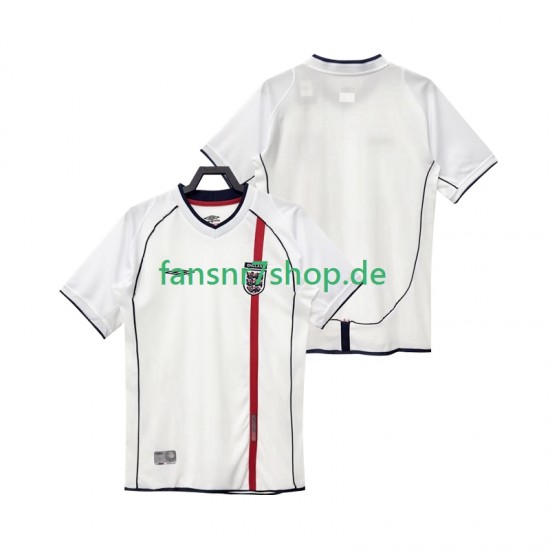England fußball trikot 2002 Herren Heim Retro Kurzarm