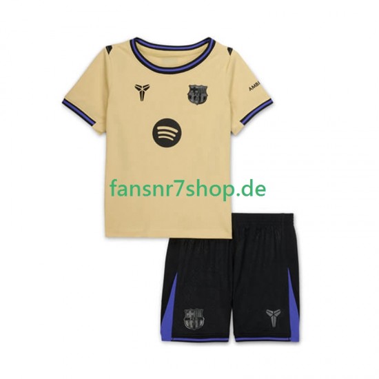 FC Barcelona fußball trikot Kinder Auswärts 2025-2026 Kurzarm