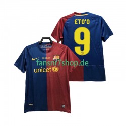 FC Barcelona fußball trikot ETO O 9 Champions League 2009 Herren Heim Retro 2008 Kurzarm