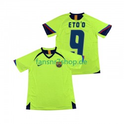 FC Barcelona fußball trikot ETOO 9 2005 Herren Auswärts Retro 2006 Kurzarm