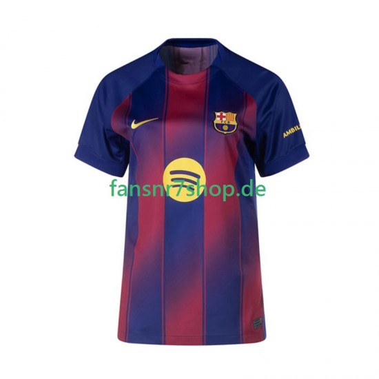 FC Barcelona fußball trikot Dame Heim 2025-2026 Kurzarm