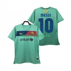 FC Barcelona fußball trikot Lionel Messi 10 Herren Auswärts Retro 2011 2010 Kurzarm