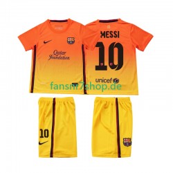 FC Barcelona fußball trikot Lionel Messi 10 2012 2013 Kinder Auswärts Retro Kurzarm
