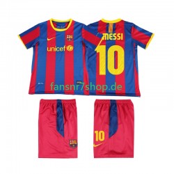 FC Barcelona fußball trikot Lionel Messi 10 Kinder Heim Retro 2011 2010 Kurzarm
