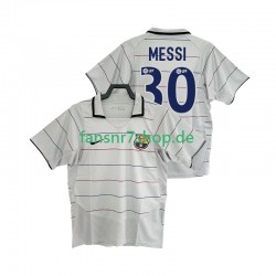 FC Barcelona fußball trikot Lionel Messi 30 2003 Herren Auswärts Retro 2004 Kurzarm