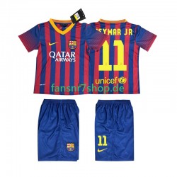 FC Barcelona fußball trikot Neymar JR 11 2013 2014 Kinder Heim Retro Kurzarm