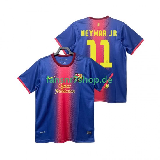 FC Barcelona fußball trikot Neymar JR 11 2012 2013 Herren Heim Retro Kurzarm