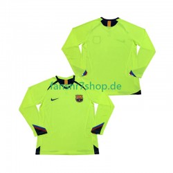 FC Barcelona fußball trikot 2005 Herren Auswärts Retro 2006 Langarm