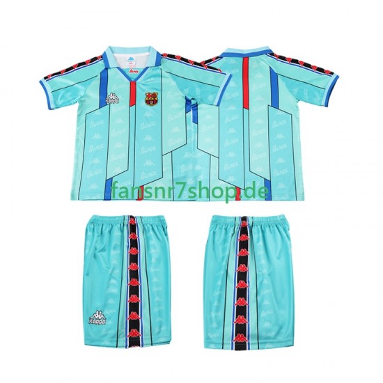 FC Barcelona fußball trikot 1996 1997 Kinder Auswärts Retro Kurzarm