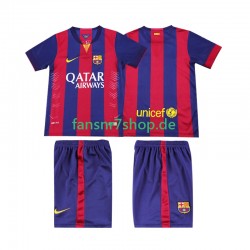 FC Barcelona fußball trikot 2014 2015 Kinder Heim Retro Kurzarm