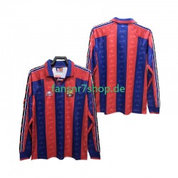FC Barcelona fußball trikot 1996 1997 Herren Heim Retro Langarm