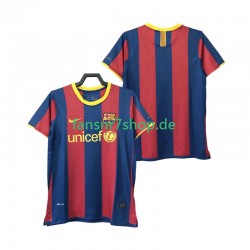 FC Barcelona fußball trikot Herren Heim Retro 2011 2010 Kurzarm