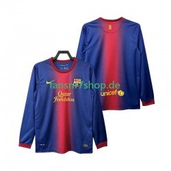 FC Barcelona fußball trikot 2012 2013 Herren Heim Retro Langarm