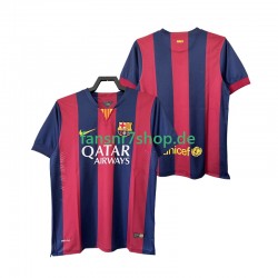 FC Barcelona fußball trikot 2014 2015 Herren Heim Retro Kurzarm