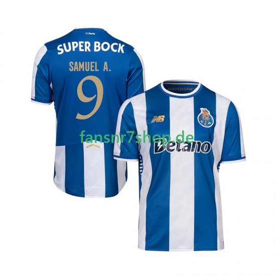 FC Porto fußball trikot Samu Aghehowa 9 Herren Heim 2025-2026 Kurzarm