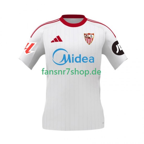 FC Sevilla fußball trikot Herren Heim 2025-2026 Kurzarm